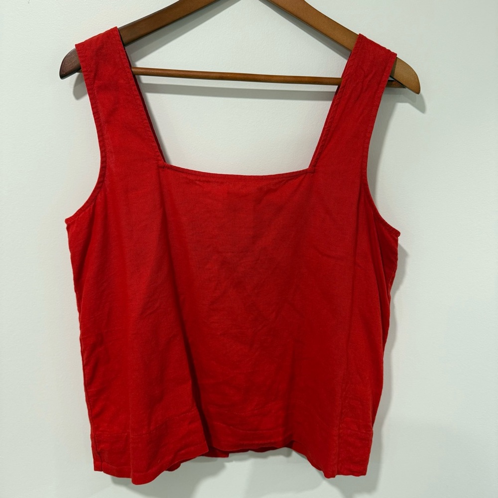 LC Lauren Conrad Red Tank Top